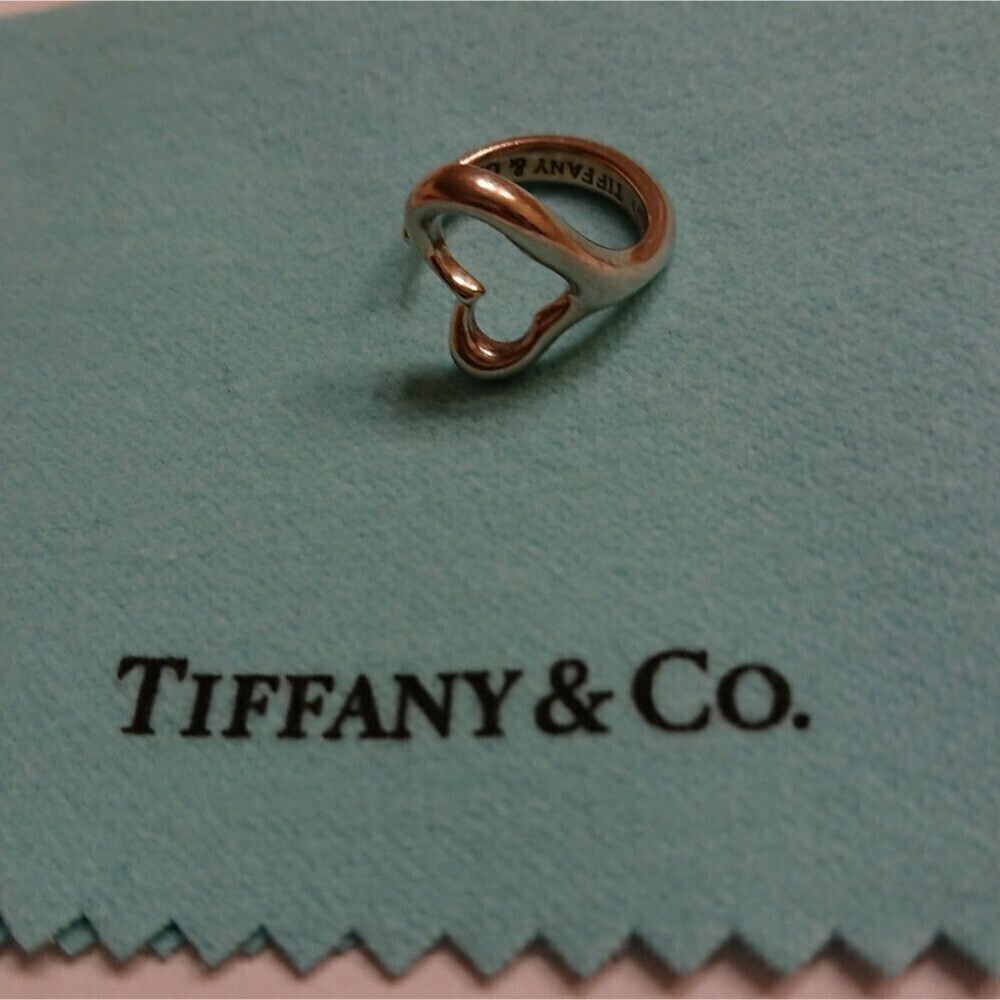 Tiffany & Co. Jewelry Tiffanys Elsa Peretti Open Heart Ring Size 5
